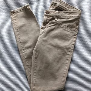 J Brand The Skinny in Taupe, size 27 (fits like 25-26)